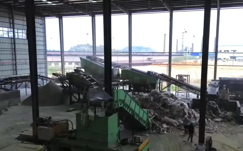 Decoration Waste Sorting and Recycling Production Line