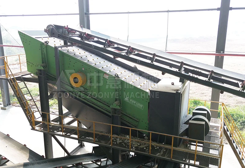 Double-deck tension-tension screen