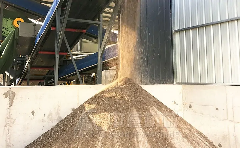 Sifted fine sand