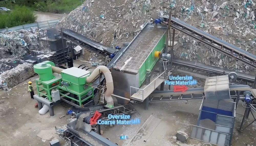 Waste Sorting Production Line for Aged Waste