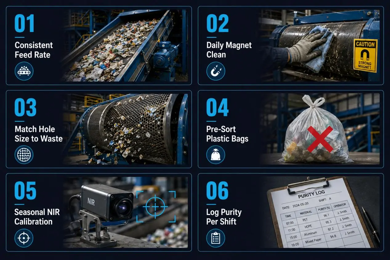 6 Tips to Improve MRF Sorting Efficiency