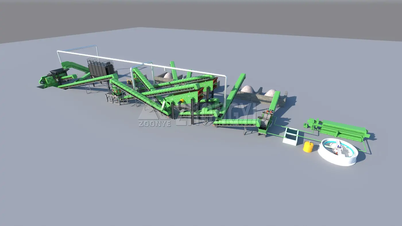 C&D Waste Recycling Plant​ Solution