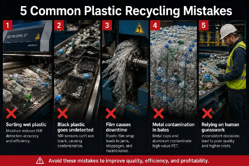 Common Mistakes We See at Recycling Facilities