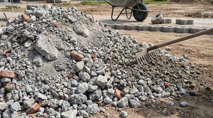 Crushed concrete aggregates