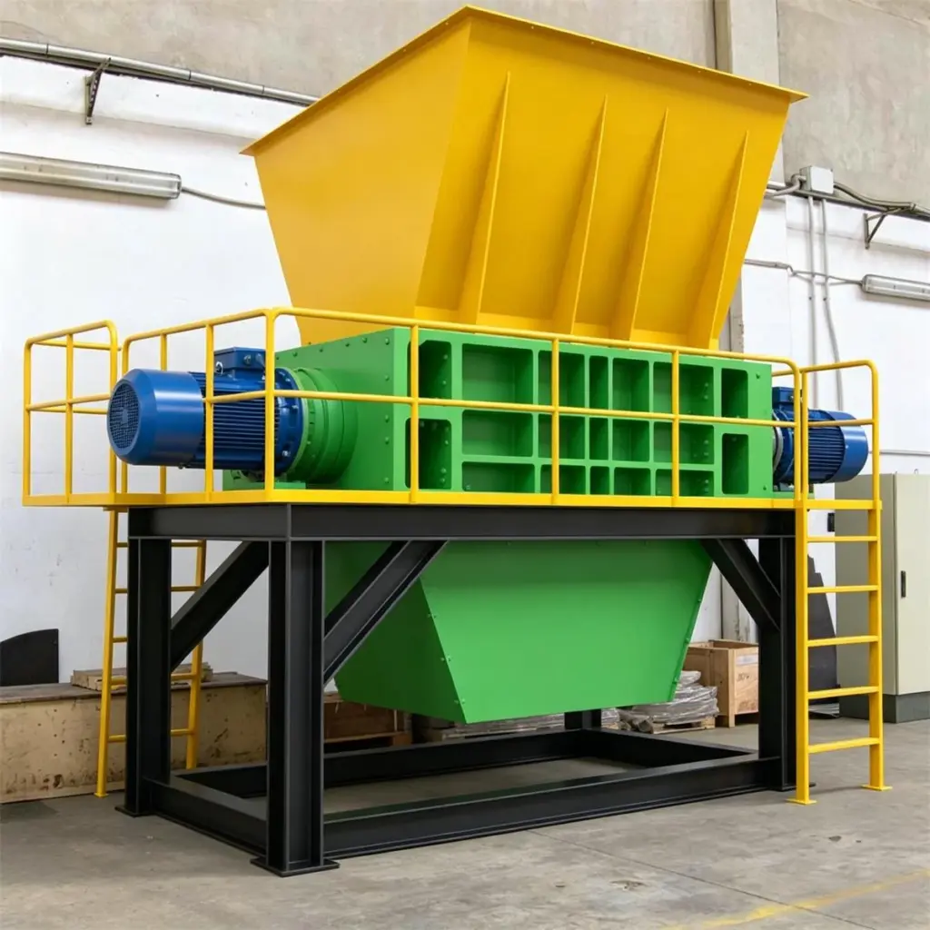 Double Shaft Bag Opener Machine (2)
