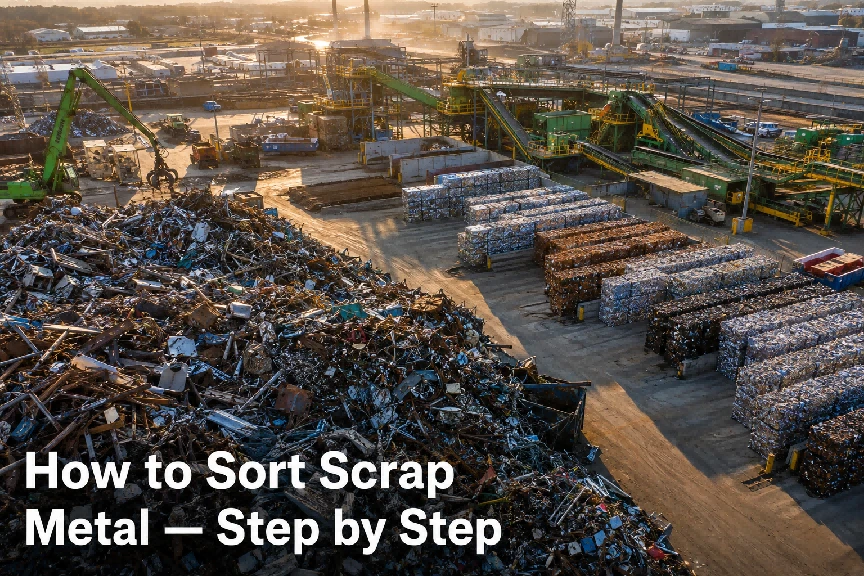 How to Sort Scrap Metal for Recycling