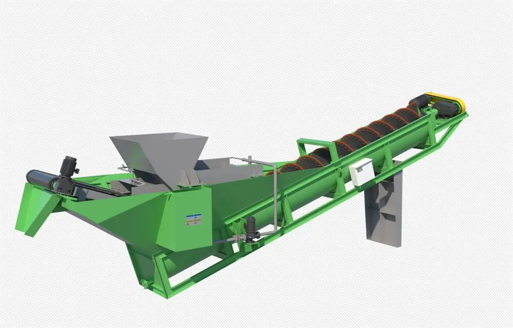 Light Fraction Separator for Waste Recycling