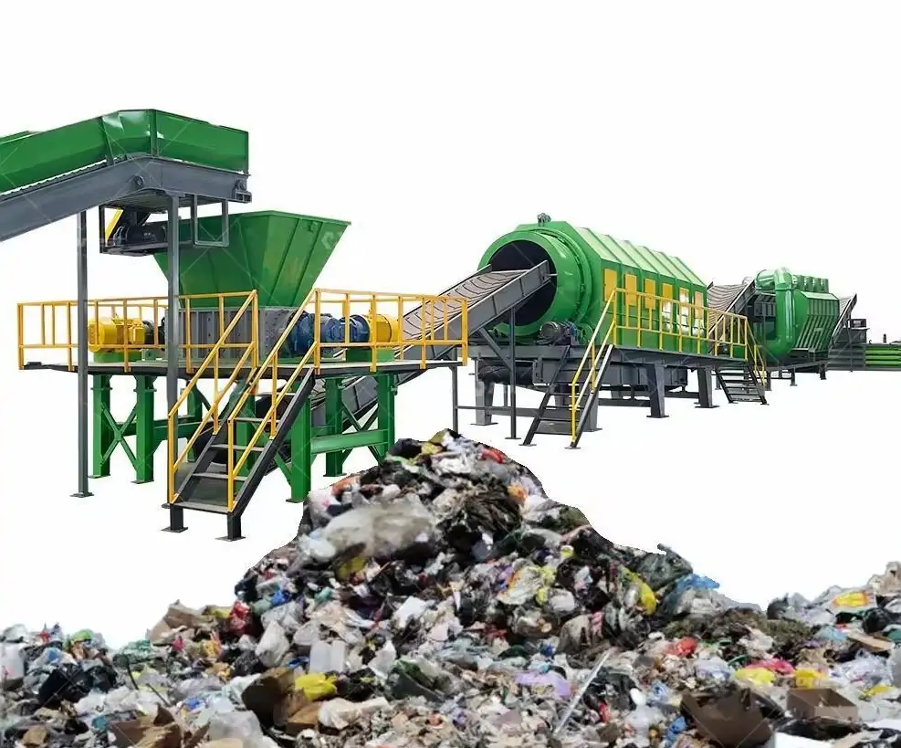 Mixed MSW Sorting Plant (Dirty MRF)