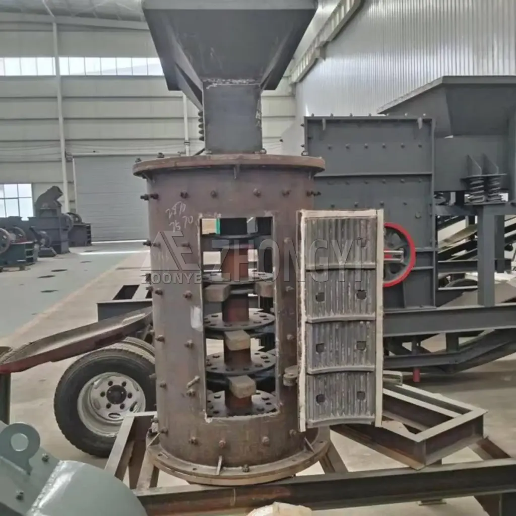 PFL Vertical Compound Crusher for Waste Recycling