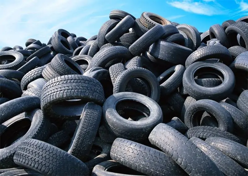 Rubber tires