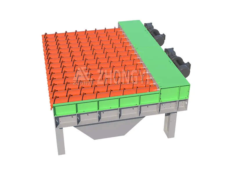 Waste Spiral Shaft Screen