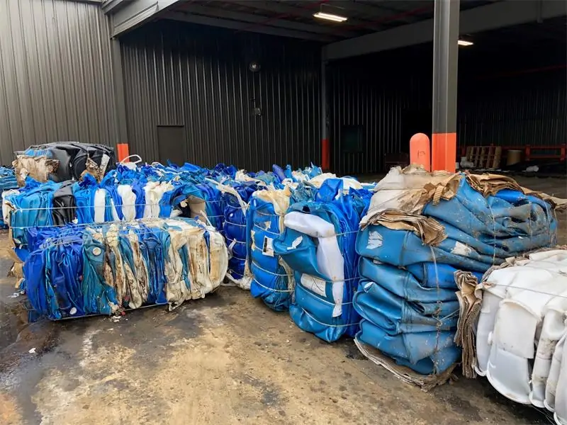 Waste plastic drums and plastic containers