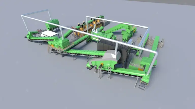 Construction & Demolition (C&D) Waste and Landfilled Aged Waste Processing Line