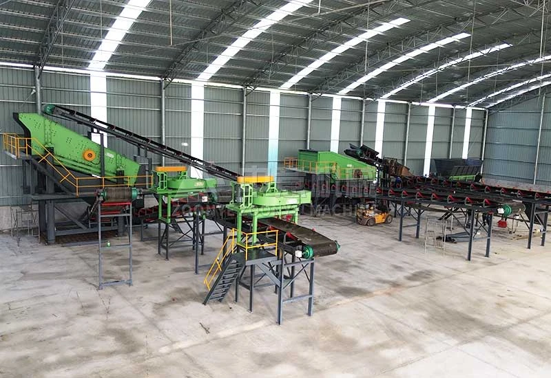 Construction and Demolition (C&D) Waste Processing Line