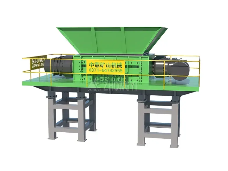 Double Shaft Shredder Machine