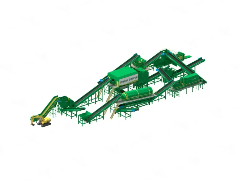 Landfill Waste Processing Line