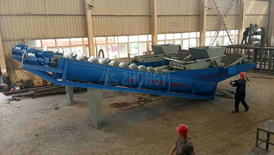 Light Material Sink Float Separator Installation Site