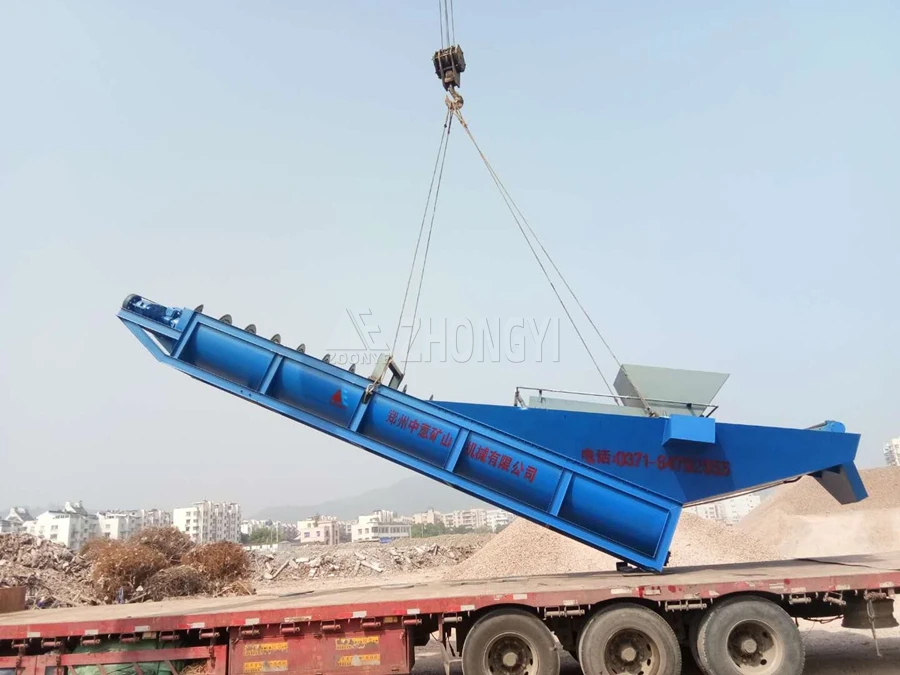 Light Material Sink Float Separator Installation Site