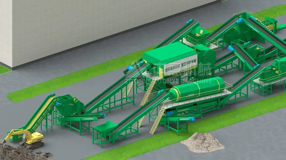 Municipal Solid Waste (MSW) Sorting Plant Solution