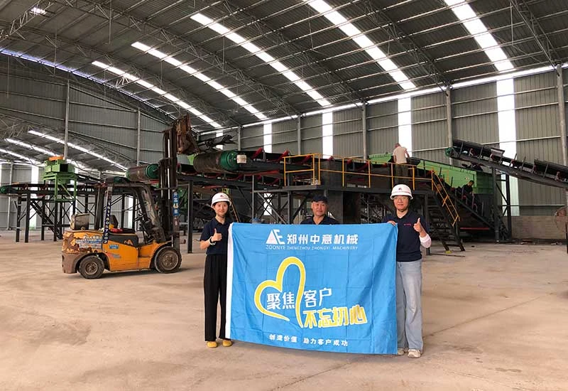 On-site Group Photo of Equipment Technical Engineers