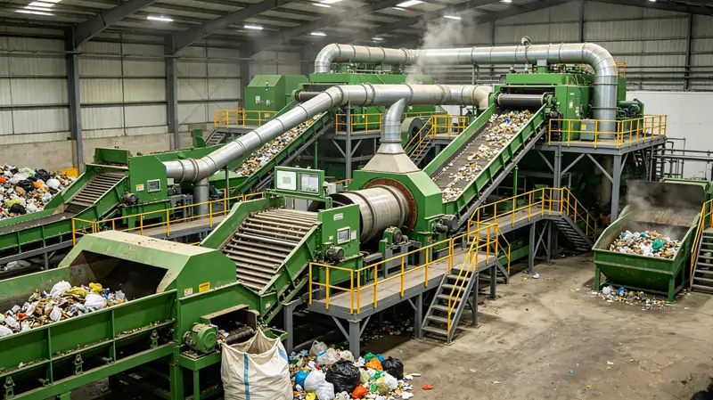 Main Equipment Used in Municipal Solid Waste Sorting System