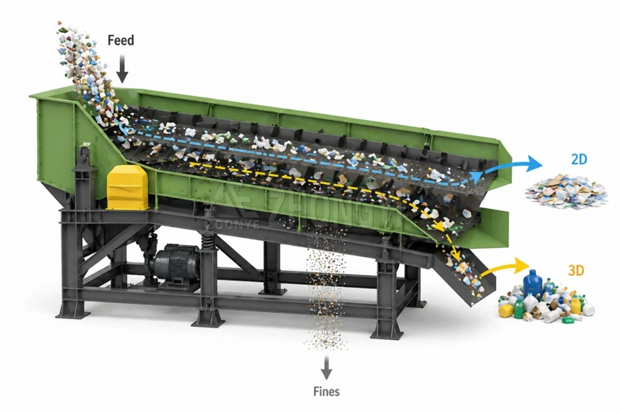 ballistic separator work
