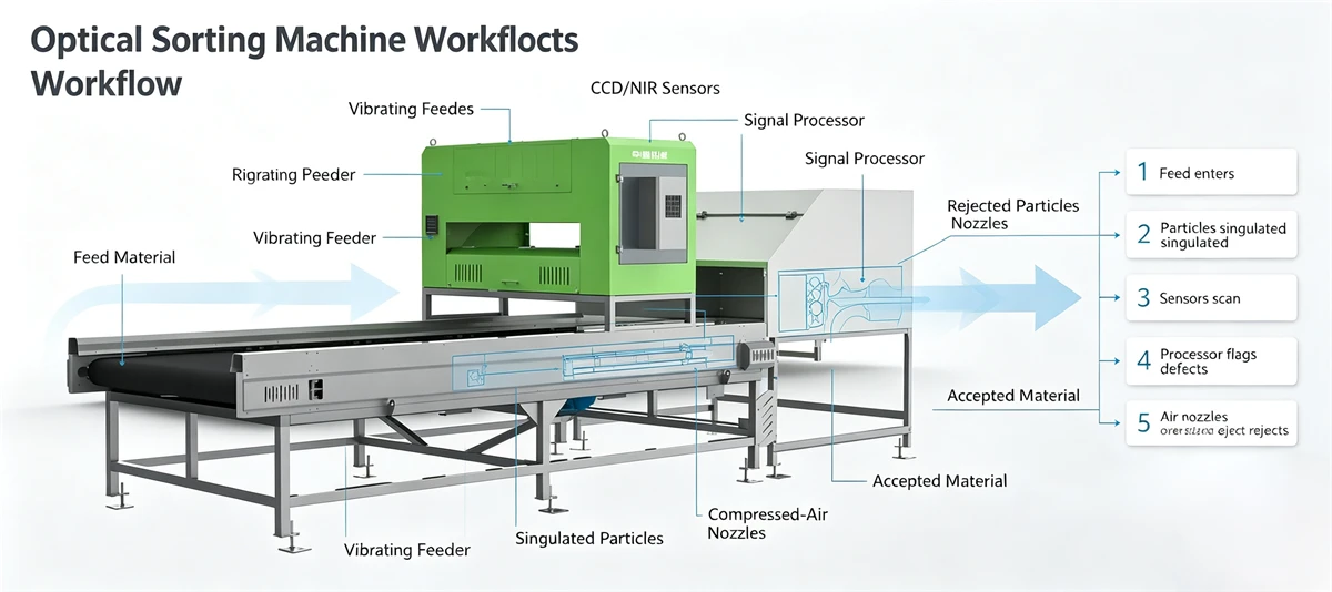 optical sorting machine(1)