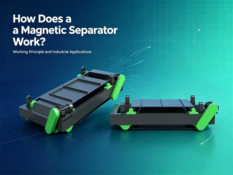 How Does a Magnetic Separator Work Working Principle and Industrial Applications