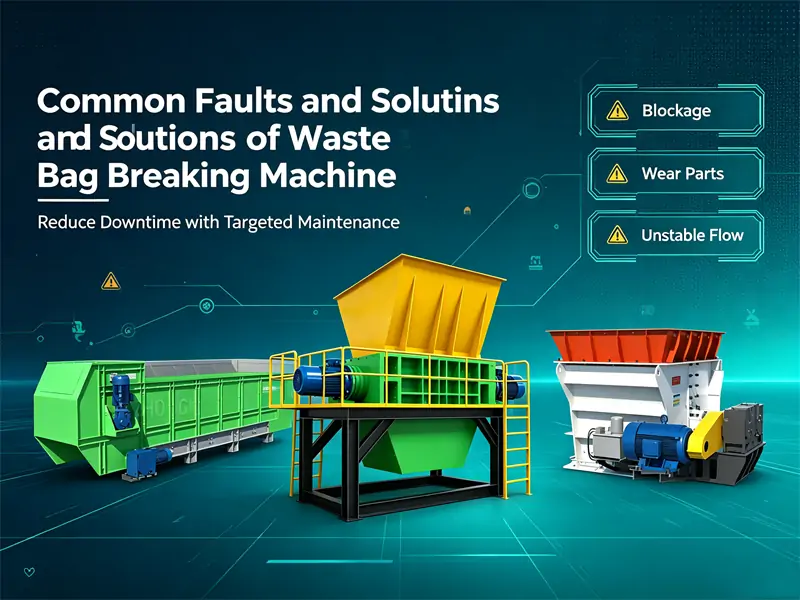 Common Faults and Solutions of Waste Bag Breaking Machine