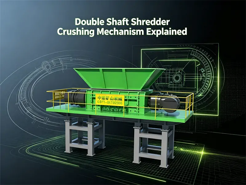 Double Shaft Shredder Crushing Mechanism Explained