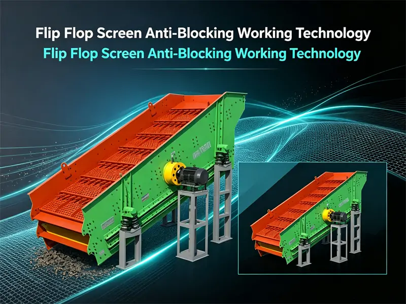 Flip Flop Screen Anti-Blocking Working Technology