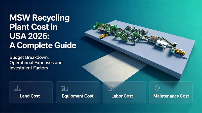 MSW Recycling Plant Cost in USA 2026 A Complete Guide