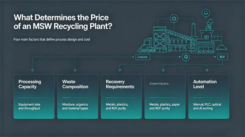 What Determines the Price of an MSW Recycling Plant