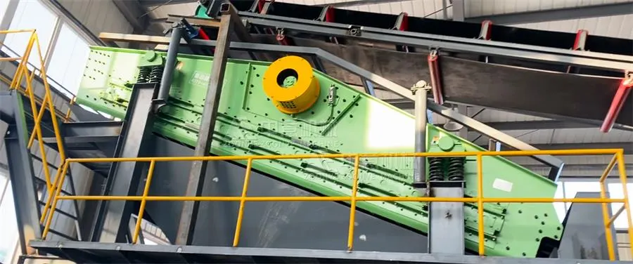 Ligne de production de recyclage des déchets de décoration du Fujian