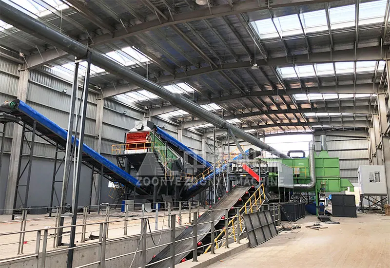 Shanxi Jinzhong Construction Waste Recycling Production Line